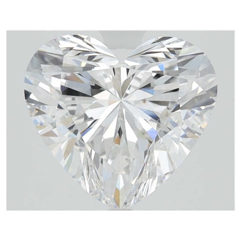 Diament laboratoryjny bezbarwny serce, 2.6ct, VVS2, E, IGI LG715569725