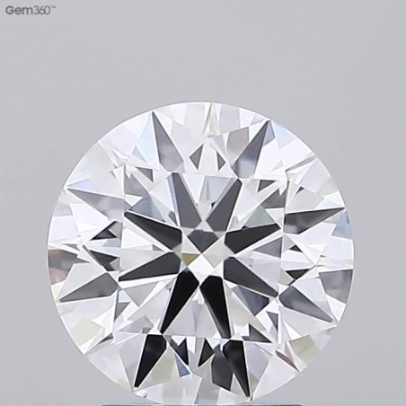 Diament laboratoryjny bezbarwny szlif okrągły, 2.39ct, VVS2, F, IGI LG734513524