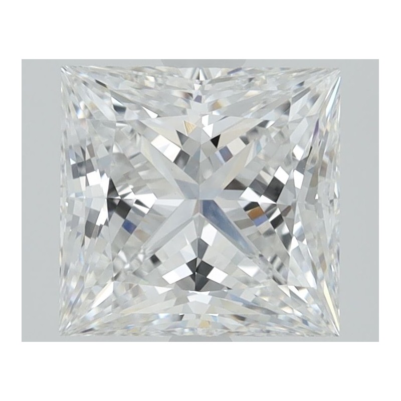 Diament laboratoryjny bezbarwny szlif princess, 1.63ct, VVS1, E, IGI LG726501523 Diament laboratoryjny bezbarwny szlif princess, 1.63ct, VVS1, E, IGI LG726501523