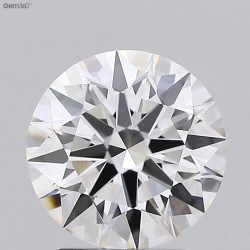 Diament laboratoryjny bezbarwny szlif okrągły, 2.65ct, VVS2, F, IGI LG744511701