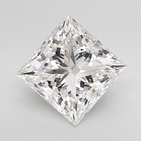 Diament laboratoryjny bezbarwny szlif princess, 2.55ct, VVS2, E, IGI LG727529805