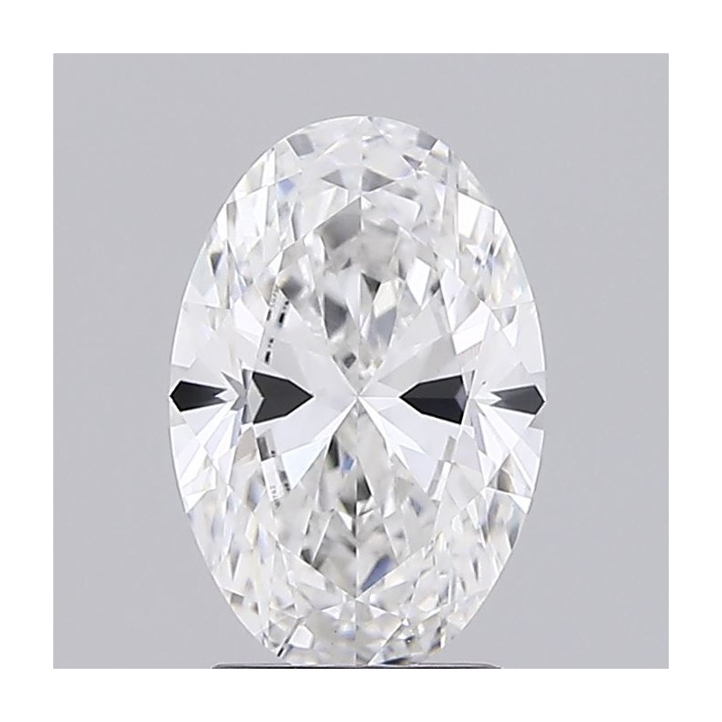 Diament laboratoryjny bezbarwny szlif owalny, 2.09ct, VVS2, F, IGI LG750561742