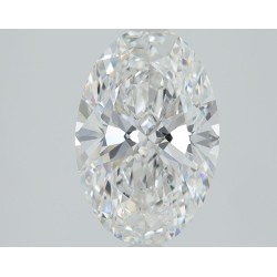 Diament laboratoryjny bezbarwny szlif owalny, 2.09ct, VVS2, E, IGI LG738521659