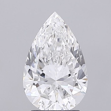 Diament laboratoryjny bezbarwny szlif gruszkowy, 2.23ct, VVS2, F, IGI LG750561745