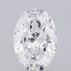 Diament laboratoryjny bezbarwny szlif owalny, 2.21ct, VVS2, E, IGI LG750561744