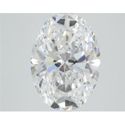 Diament laboratoryjny bezbarwny szlif owalny, 1.04ct, VVS2, D, IGI LG722549829
