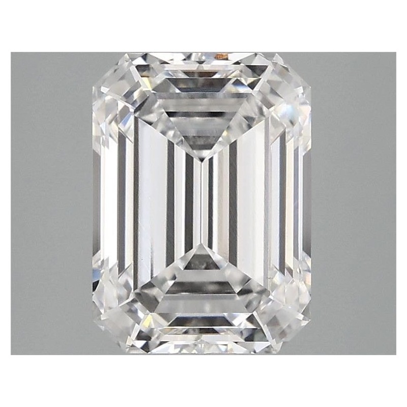 Diament laboratoryjny bezbarwny szlif szmaragdowy, 2.08ct, VVS2, F, IGI LG648445027 Diament laboratoryjny bezbarwny szlif szmaragdowy, 2.08ct, VVS2, F, IGI LG648445027