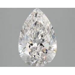 Diament laboratoryjny bezbarwny szlif gruszkowy, 2.1ct, VVS2, E, IGI LG685592247