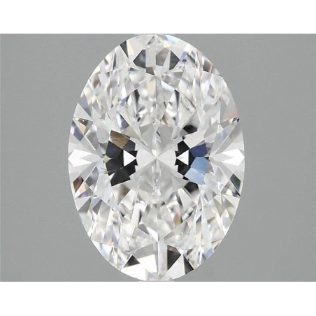 Diament laboratoryjny bezbarwny szlif owalny, 2.56ct, VVS2, D, IGI LG732581108