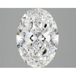 Diament laboratoryjny bezbarwny szlif owalny, 2.58ct, VVS2, D, IGI LG731531688