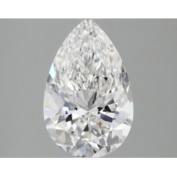 Diament laboratoryjny bezbarwny szlif gruszkowy, 2.9ct, VVS2, E, IGI LG726524362