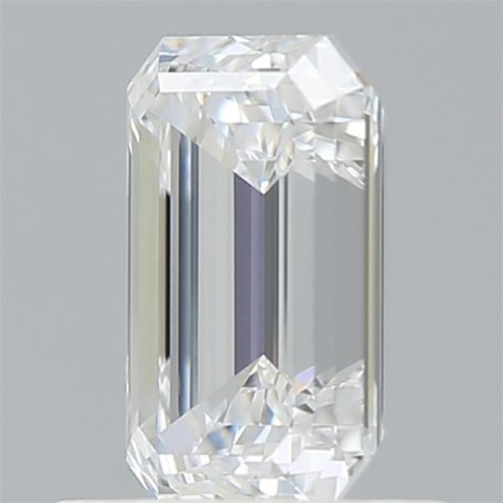 Diament laboratoryjny bezbarwny szlif szmaragdowy, 1.02ct, VVS2, D, IGI LG576350959