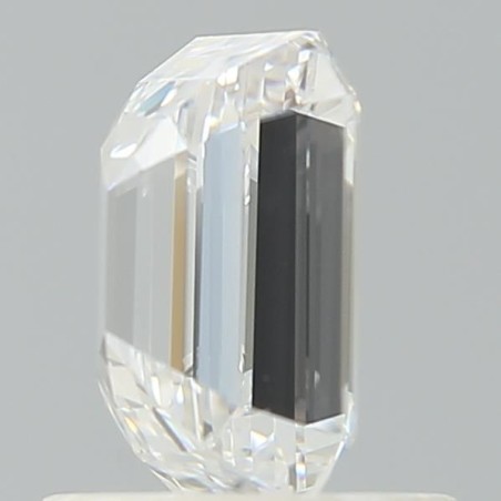 Diament laboratoryjny bezbarwny szlif szmaragdowy, 1.05ct, VVS2, E, IGI LG578337143