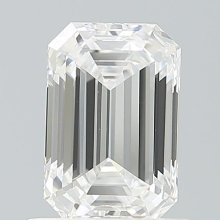 Diament laboratoryjny bezbarwny szlif szmaragdowy, 1.03ct, VVS2, D, IGI LG582370473
