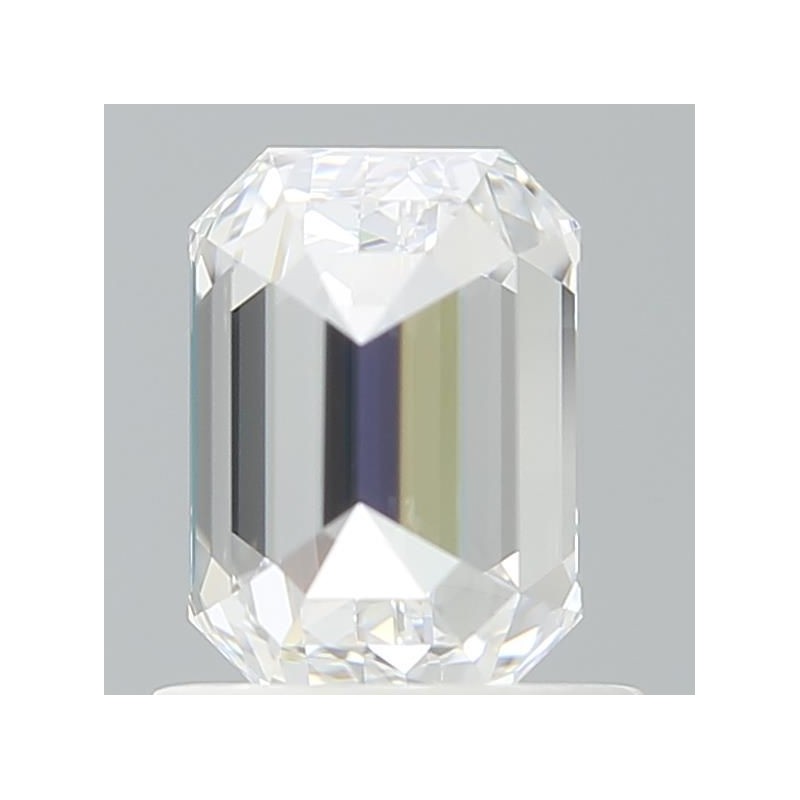 Diament laboratoryjny bezbarwny szlif szmaragdowy, 1.01ct, VVS2, D, IGI LG583309298