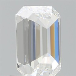 Diament laboratoryjny bezbarwny szlif szmaragdowy, 1.02ct, VVS2, D, IGI LG585396334