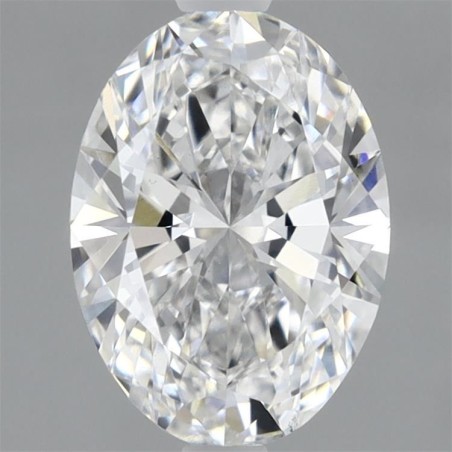 Diament laboratoryjny bezbarwny szlif owalny, 1.56ct, VVS1, E, IGI LG723532618