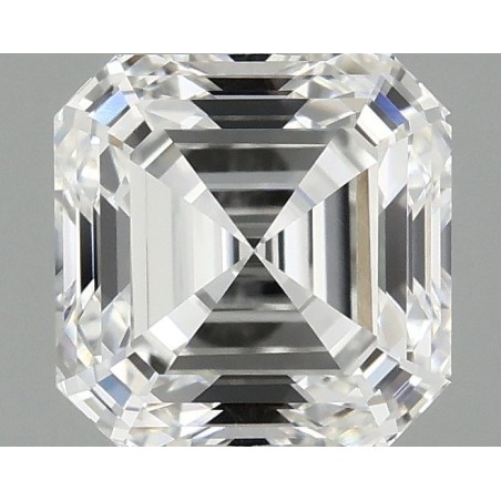 Diament laboratoryjny bezbarwny asscher, 1.57ct, VVS1, E, IGI LG743518575
