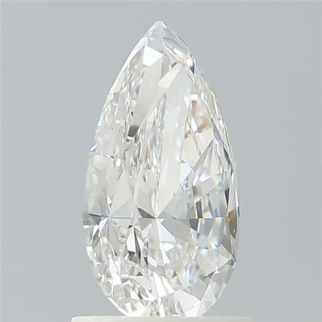 Diament laboratoryjny bezbarwny szlif gruszkowy, 1.61ct, VVS2, F, IGI LG587390647