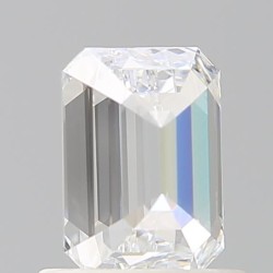 Diament laboratoryjny bezbarwny szlif szmaragdowy, 1ct, VVS2, E, IGI LG589385154