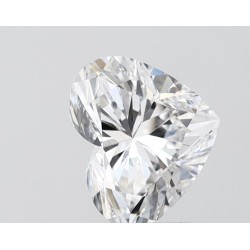 Diament laboratoryjny bezbarwny serce, 1.23ct, VVS2, D, IGI LG747530296