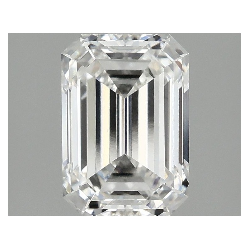 Diament laboratoryjny bezbarwny szlif szmaragdowy, 2.1ct, VVS1, E, IGI LG739541953