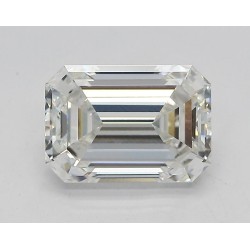 Diament laboratoryjny bezbarwny szlif szmaragdowy, 2.09ct, VVS2, E, IGI LG678535228