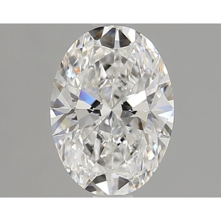 Diament laboratoryjny bezbarwny szlif owalny, 1.27ct, VVS2, E, IGI LG747525878