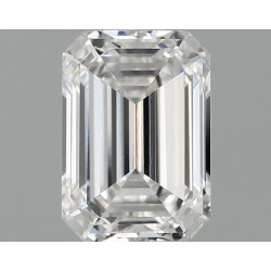 Diament laboratoryjny bezbarwny szlif szmaragdowy, 1.04ct, VVS1, D, IGI LG705552255