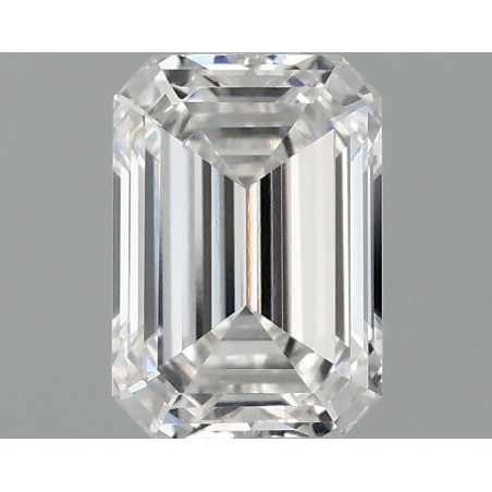 Diament laboratoryjny bezbarwny szlif szmaragdowy, 1.04ct, VVS1, D, IGI LG705552255