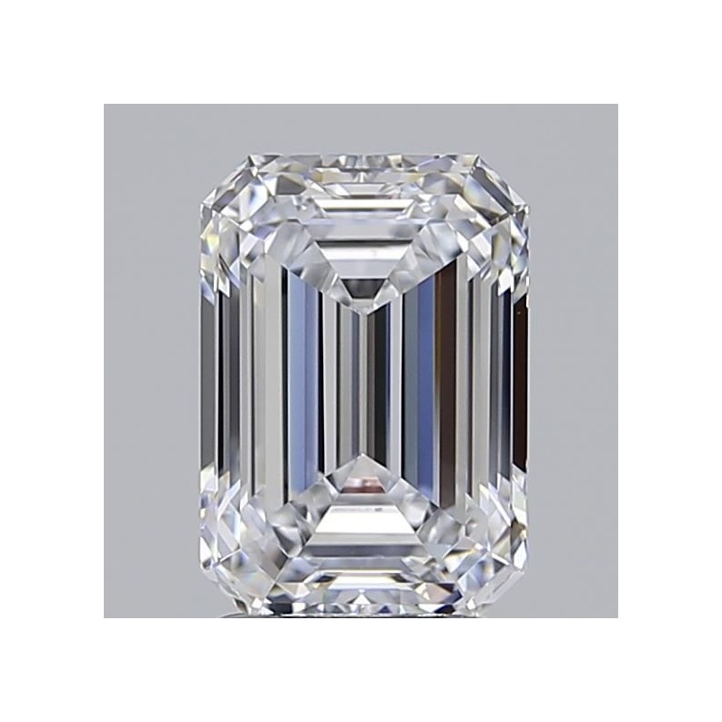 Diament laboratoryjny bezbarwny szlif szmaragdowy, 2.54ct, IF, E, IGI LG723533487 Diament laboratoryjny bezbarwny szlif szmaragdowy, 2.54ct, IF, E, IGI LG723533487