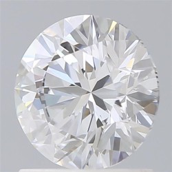 Diament laboratoryjny bezbarwny szlif okrągły, 1.26ct, VVS2, D, IGI LG494183946