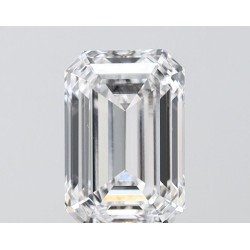 Diament laboratoryjny bezbarwny szlif szmaragdowy, 2.03ct, VVS1, E, IGI LG747528460