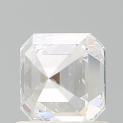 Diament laboratoryjny bezbarwny szlif szmaragdowy kwadratowy, 1.1ct, VVS1, E, IGI LG589385161