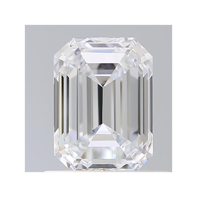 Diament laboratoryjny bezbarwny szlif szmaragdowy, 1ct, VVS2, D, IGI LG497143726