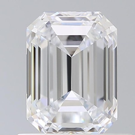 Diament laboratoryjny bezbarwny szlif szmaragdowy, 1ct, VVS2, D, IGI LG497143726