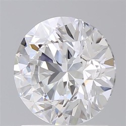 Diament laboratoryjny bezbarwny szlif okrągły, 1.67ct, VVS2, D, IGI LG496137324