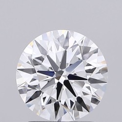 Diament laboratoryjny bezbarwny szlif okrągły, 1.55ct, IF, D, IGI LG743588414