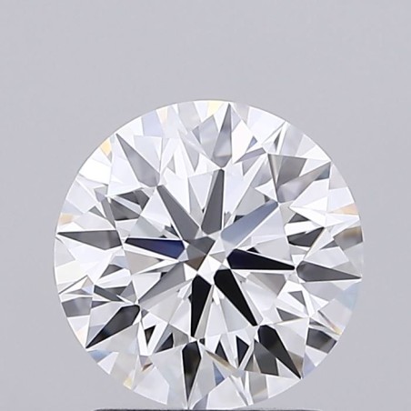 Diament laboratoryjny bezbarwny szlif okrągły, 1.55ct, IF, D, IGI LG743588414