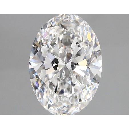 Diament laboratoryjny bezbarwny szlif owalny, 2.52ct, VVS2, E, IGI LG749553438