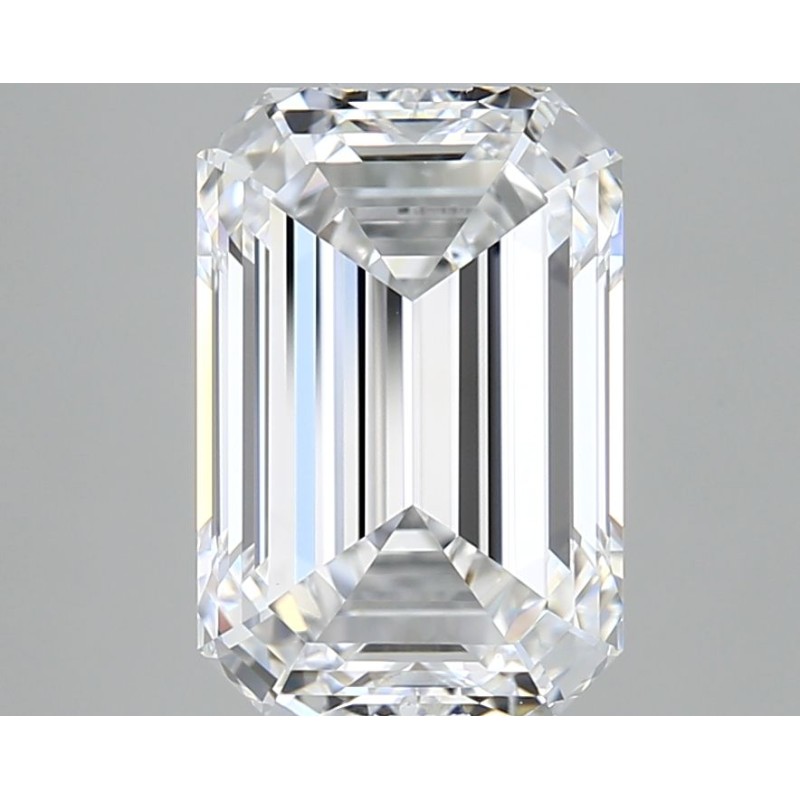 Diament laboratoryjny bezbarwny szlif szmaragdowy, 2.57ct, IF, D, IGI LG717576731 Diament laboratoryjny bezbarwny szlif szmaragdowy, 2.57ct, IF, D, IGI LG717576731
