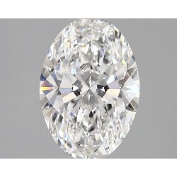 Diament laboratoryjny bezbarwny szlif owalny, 2.55ct, VVS2, E, IGI LG750519059