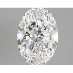 Diament laboratoryjny bezbarwny szlif owalny, 2.51ct, VVS2, E, IGI LG746519445