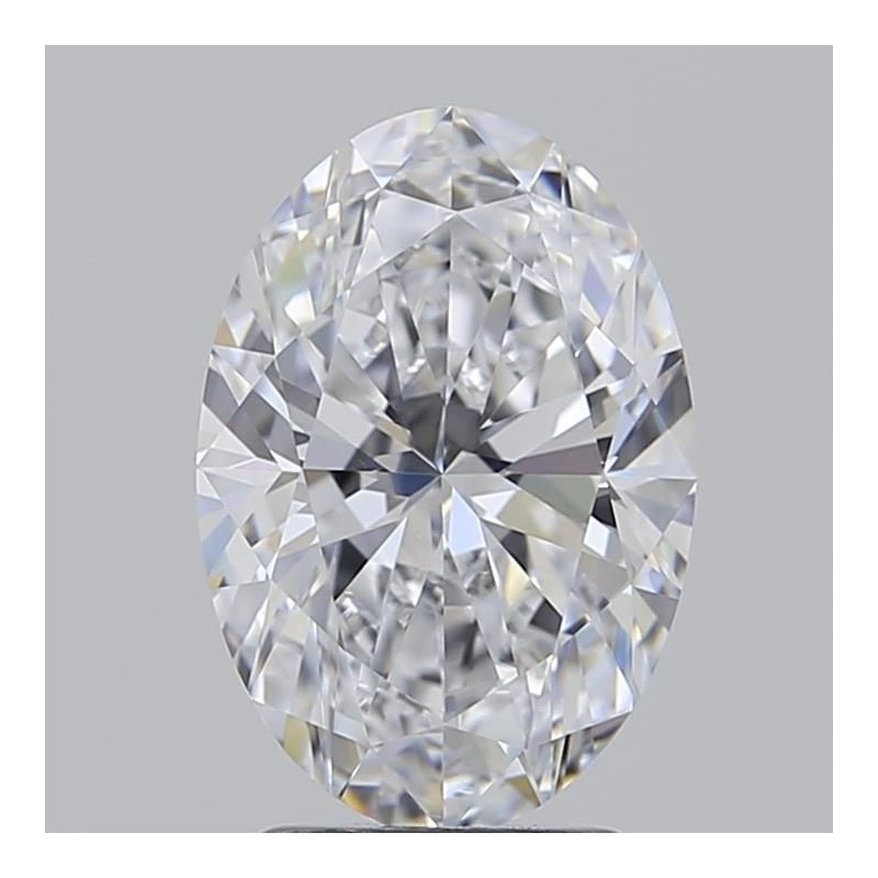 Diament laboratoryjny bezbarwny szlif owalny, 2.55ct, IF, D, IGI LG735568329