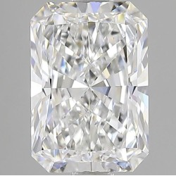 Diament laboratoryjny bezbarwny radiant, 2.02ct, IF, D, IGI LG729554283