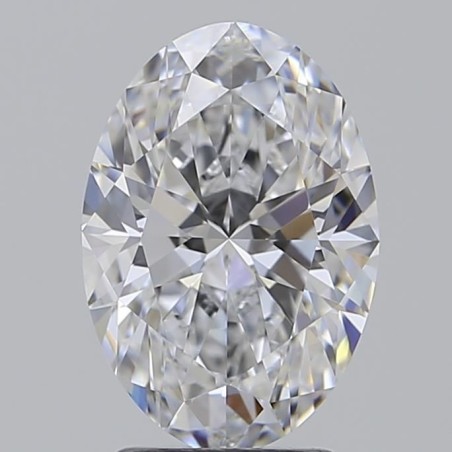 Diament laboratoryjny bezbarwny szlif owalny, 2.51ct, IF, D, IGI LG737561658