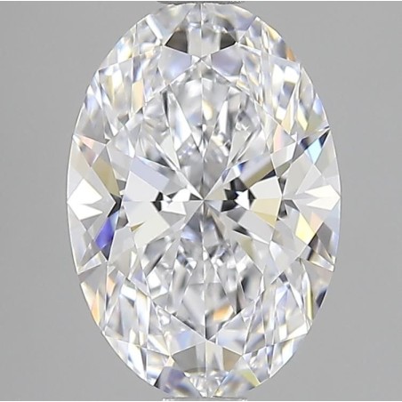 Diament laboratoryjny bezbarwny szlif owalny, 2.07ct, IF, D, IGI LG739562158