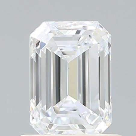 Diament laboratoryjny bezbarwny szlif szmaragdowy, 1.04ct, VVS2, E, IGI LG604382908