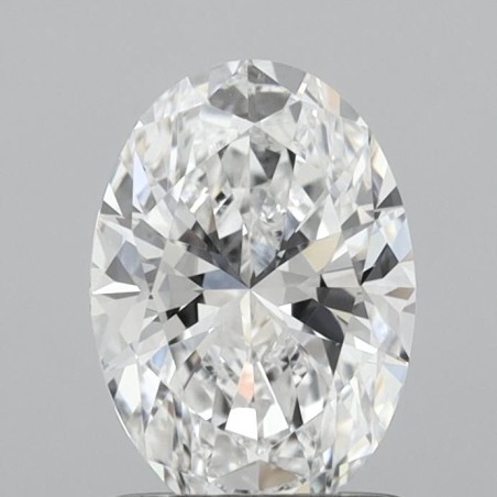 Diament laboratoryjny bezbarwny szlif owalny, 1.1ct, VVS2, D, IGI LG749519421