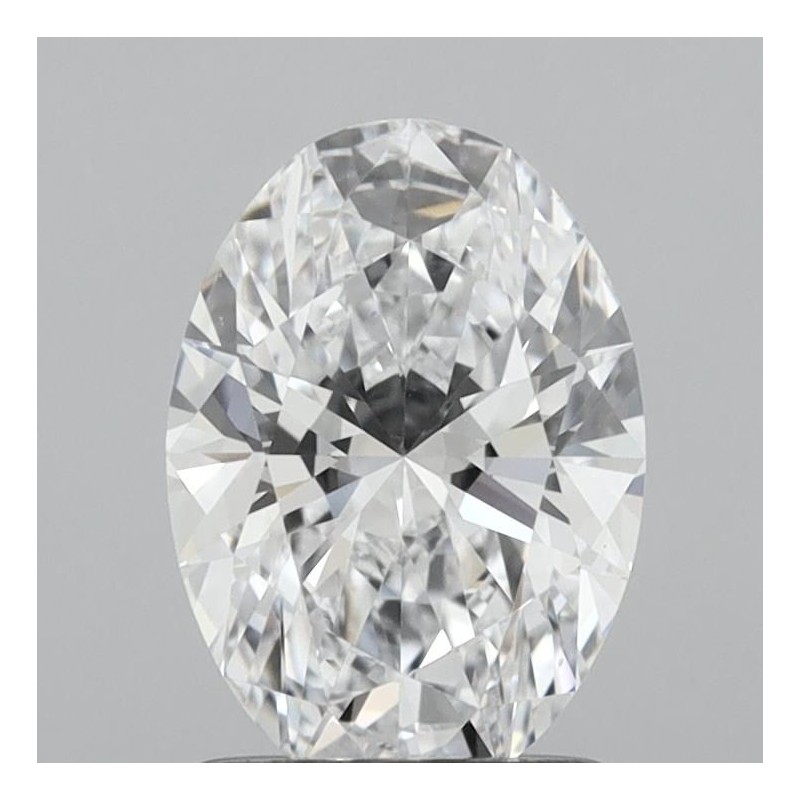 Diament laboratoryjny bezbarwny szlif owalny, 1.21ct, VVS2, D, IGI LG749519412